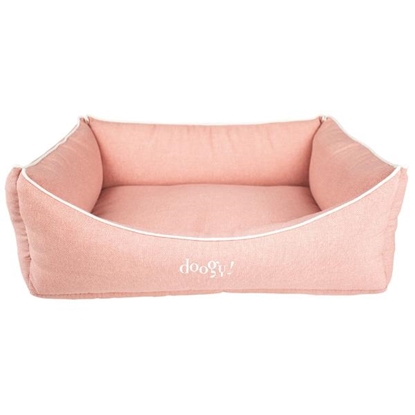 Picture of Pastel Pink Doogy Sofa – Stylish & Comfortable Dog Bed